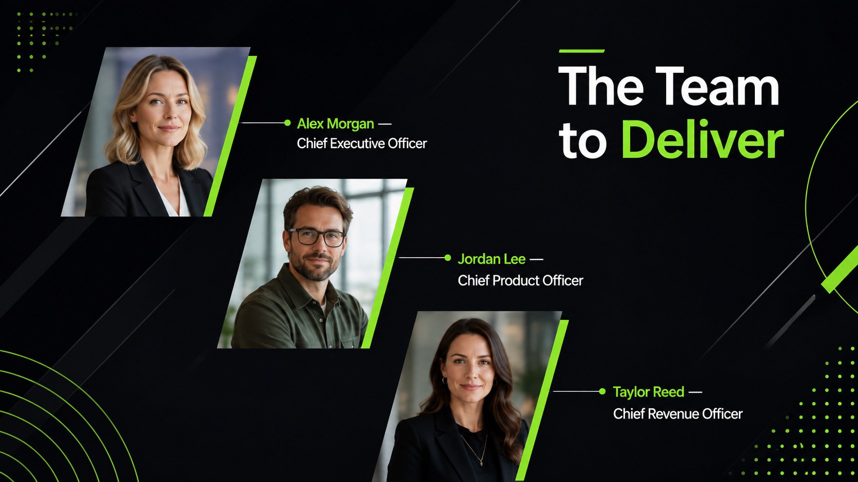 Neon Contrast Startup Pitch Kit presentation template, slide 15