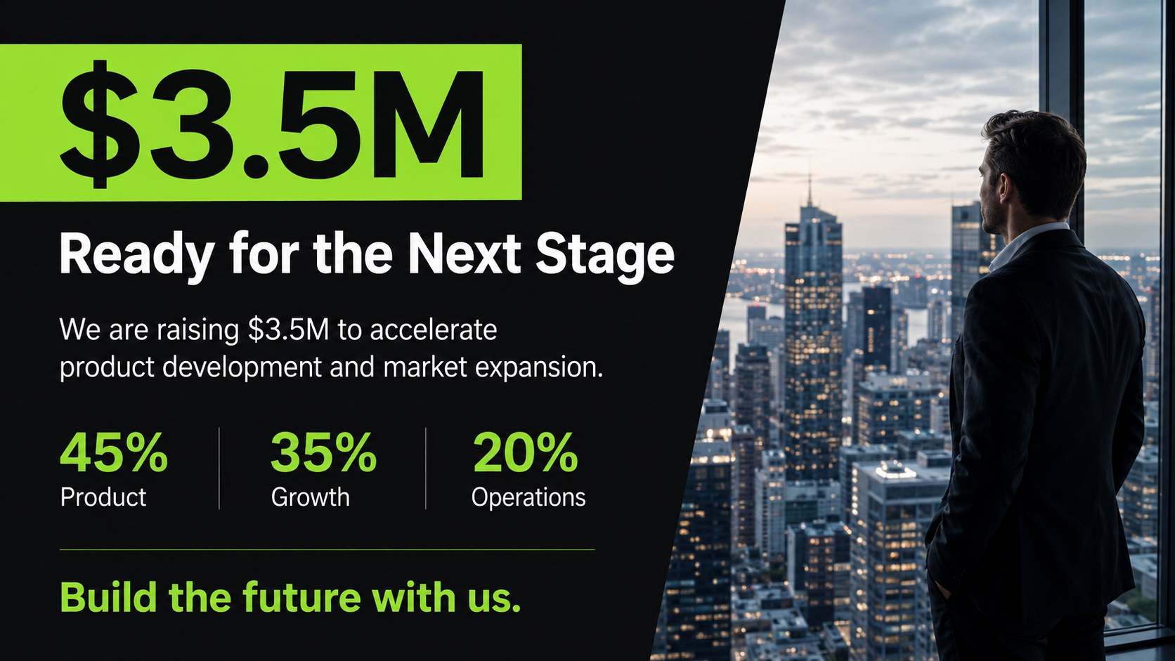 Neon Contrast Startup Pitch Kit presentation template, slide 16