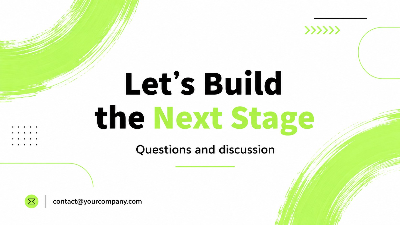Neon Startup Planning Deck presentation template, slide 15