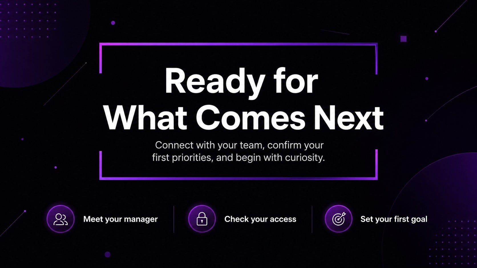 New Hire Tech Orientation Deck presentation template, slide 15
