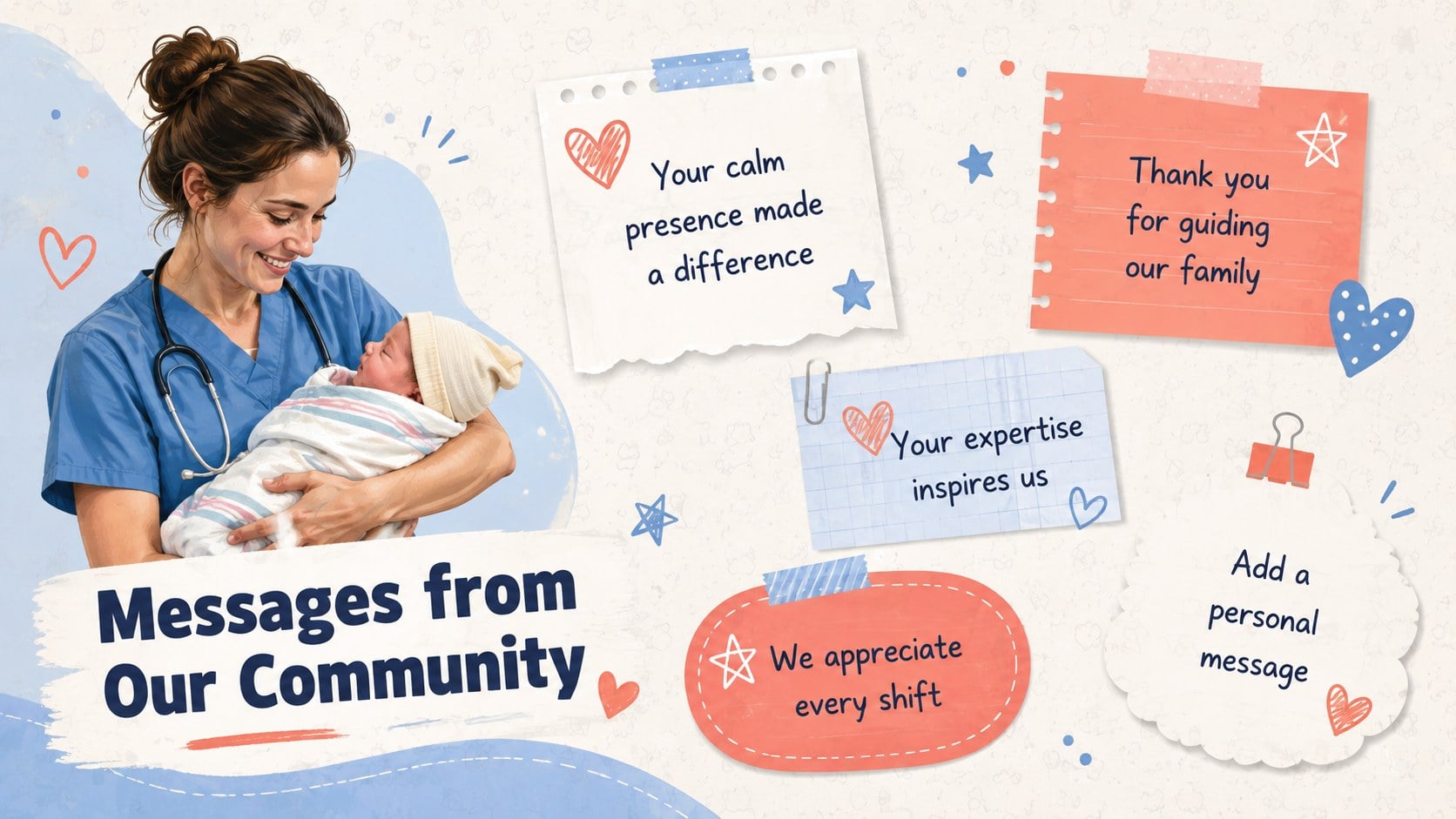 NICU Nurse Appreciation Presentation for Neonatal Nurses Day presentation template, slide 14