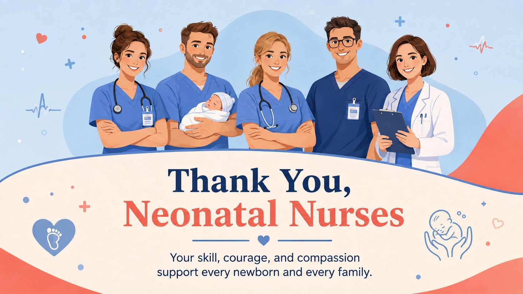 NICU Nurse Appreciation Presentation for Neonatal Nurses Day presentation template, slide 15