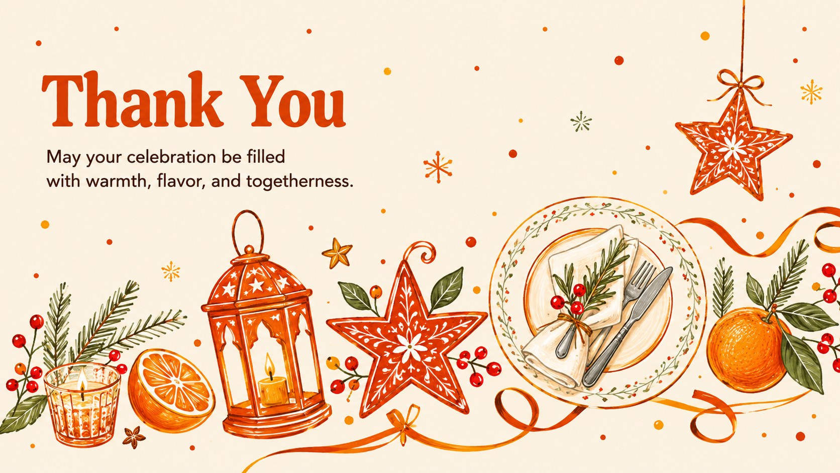 Modelo de apresentação Noite de Natal em Estilo Doodle, slide 15