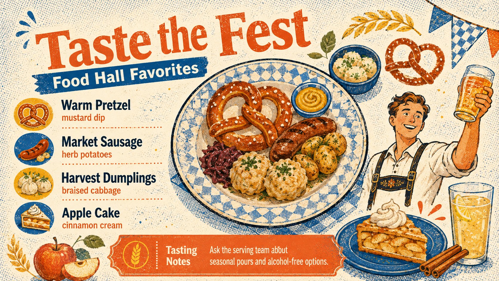 Oktoberfest Keepsake Booklet Slides presentation template, slide 3