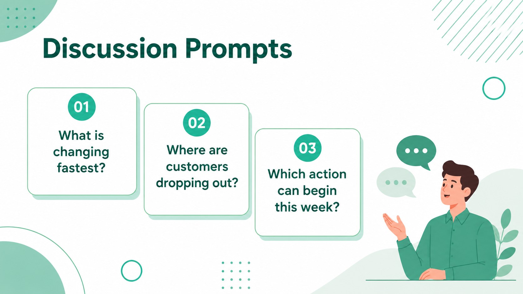Online Business Analysis Webinar Deck presentation template, slide 13
