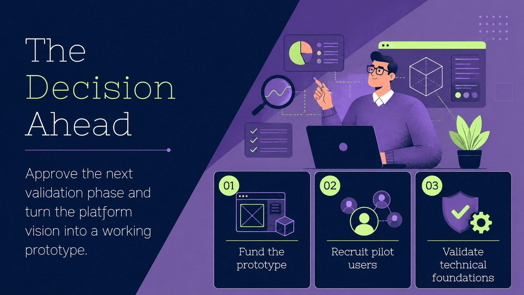Operating System Product Vision Slides presentation template, slide 14