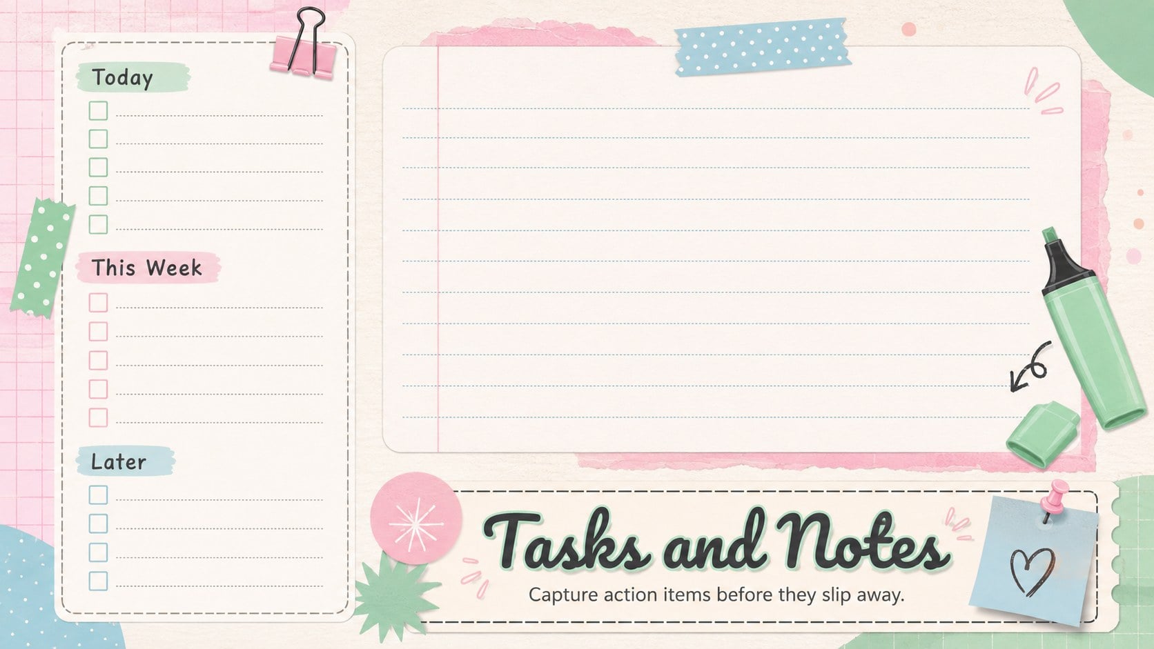 Pastel Academic Planning Calendar presentation template, slide 13