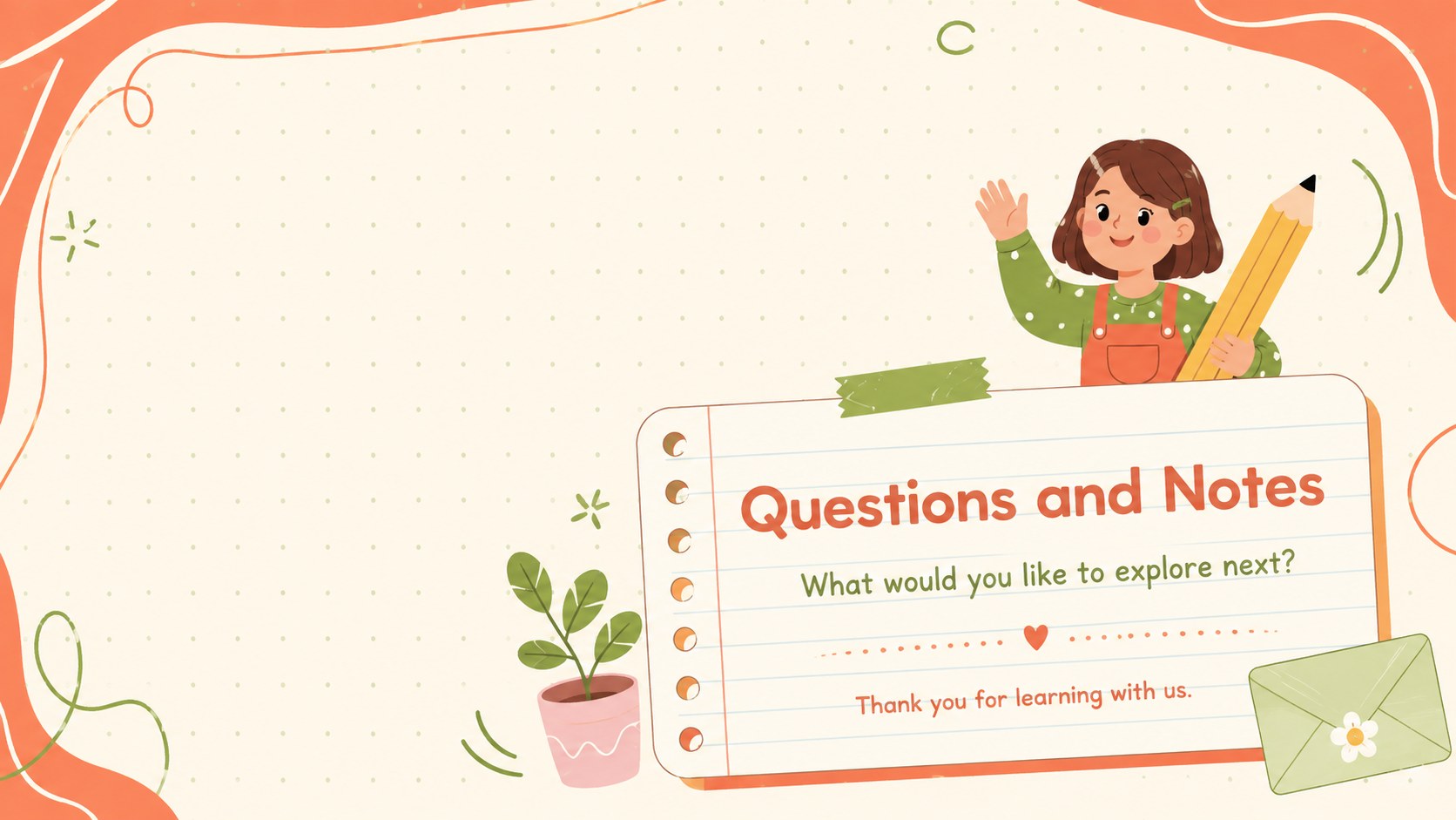 Pastel Digital Notebook Theme presentation template, slide 15