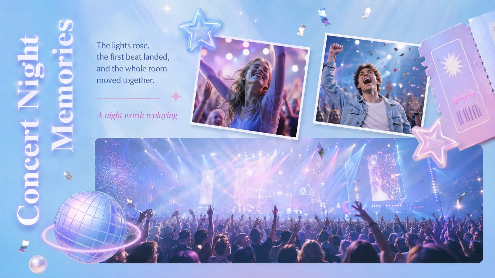 Pastel K-Pop Fan Story Theme presentation template, slide 11