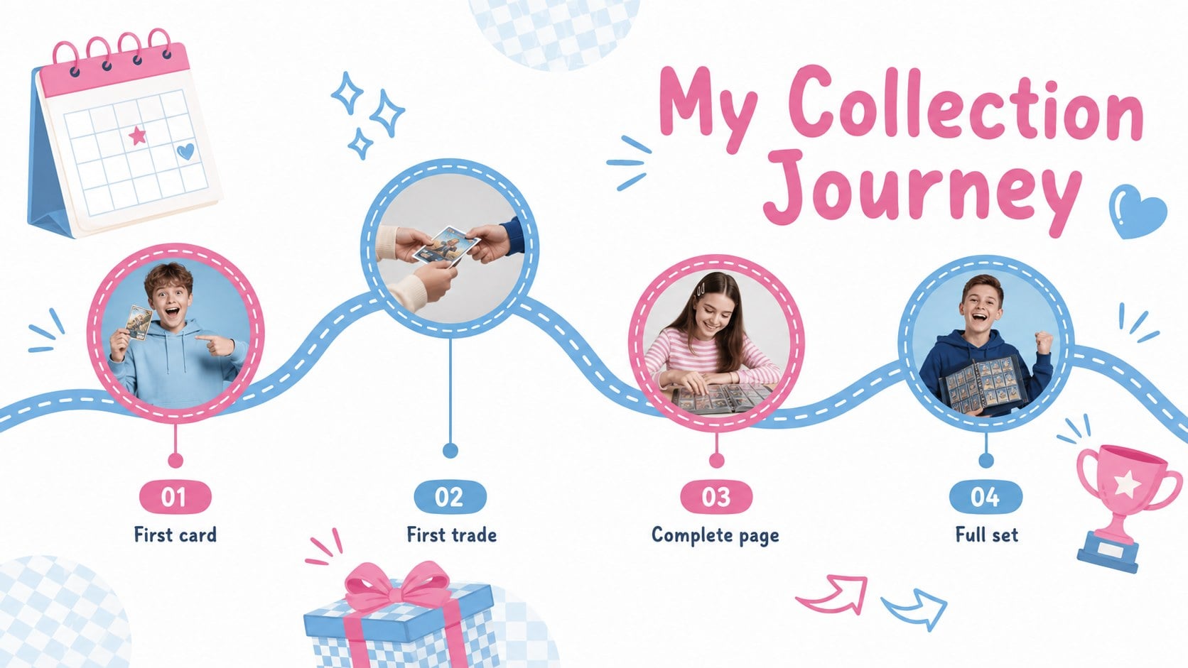 Pastel Photocard Memory Journal Deck presentation template, slide 13