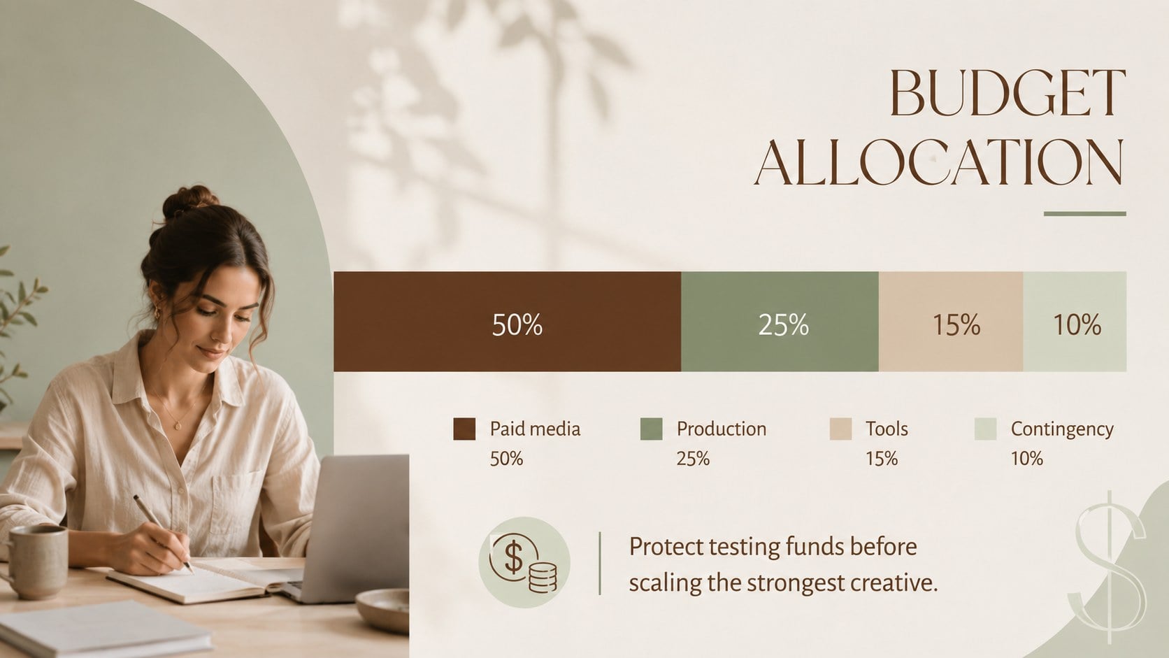 Pastel Social Media Campaign Planner Deck presentation template, slide 11