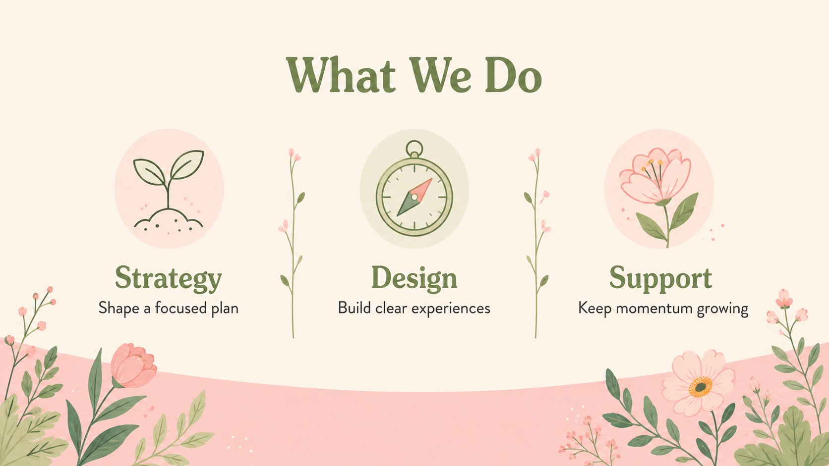 Pastel Spring Business Presentation presentation template, slide 4