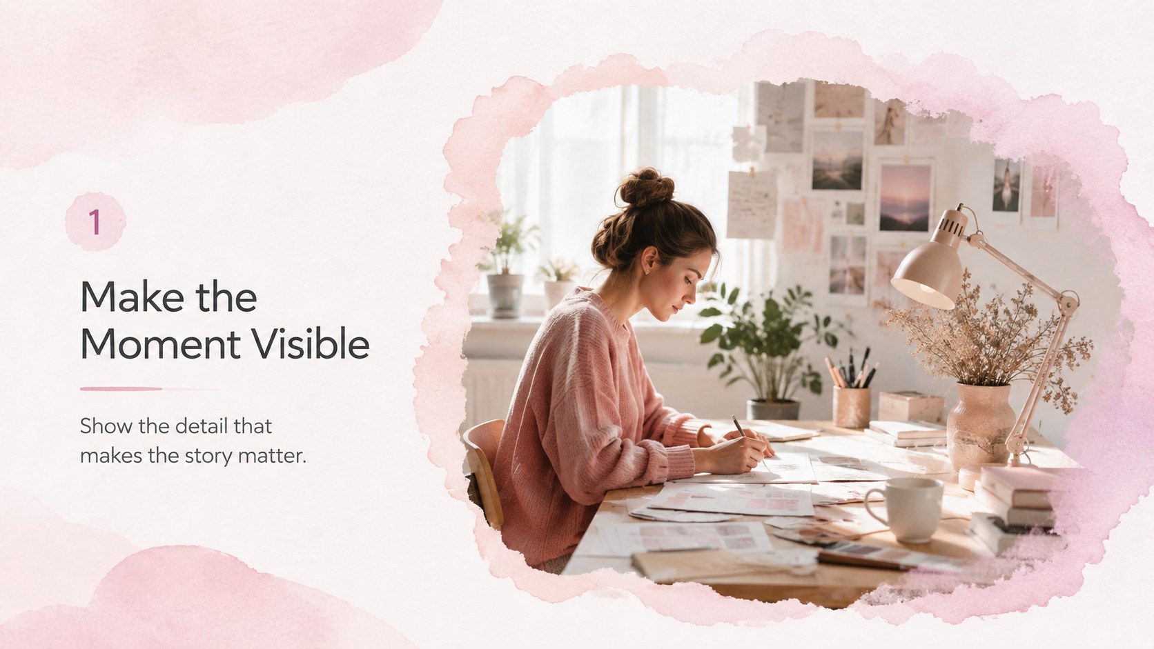 Pastel Wash Storyboard Theme presentation template, slide 5