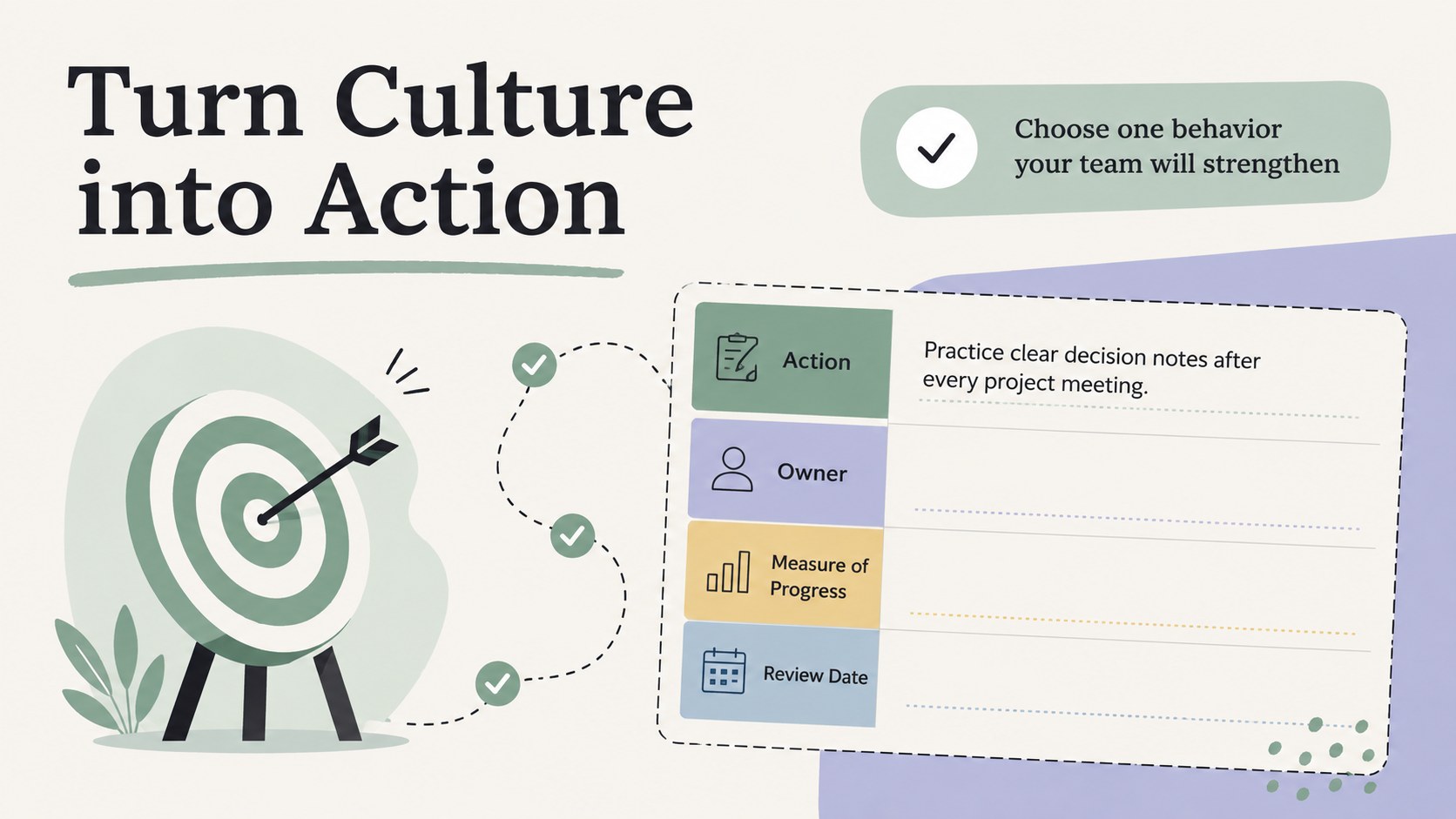 Pastel Workplace Culture Handbook presentation template, slide 14