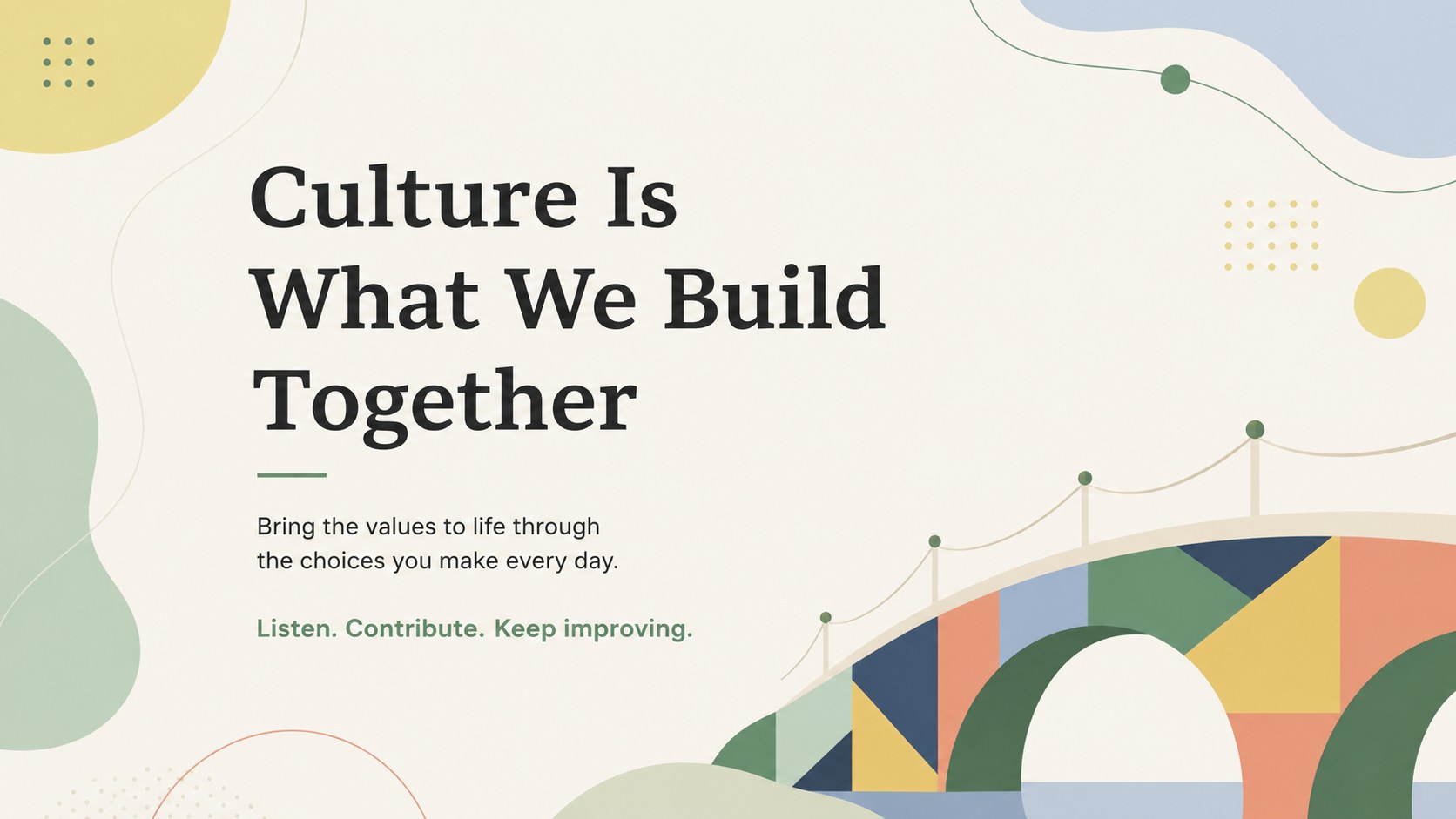 Pastel Workplace Culture Handbook presentation template, slide 15