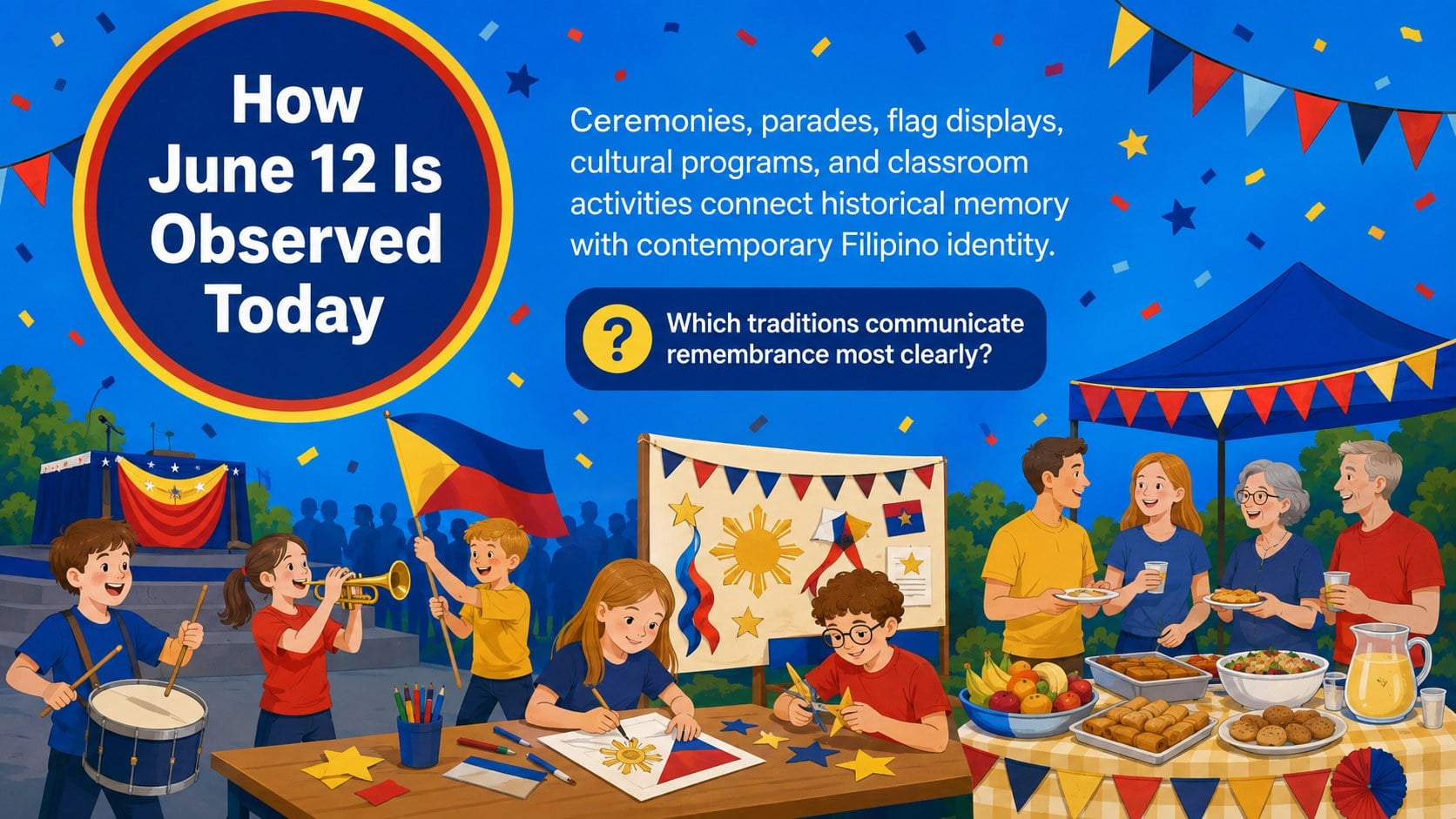 Philippine Freedom Day Classroom Deck presentation template, slide 12