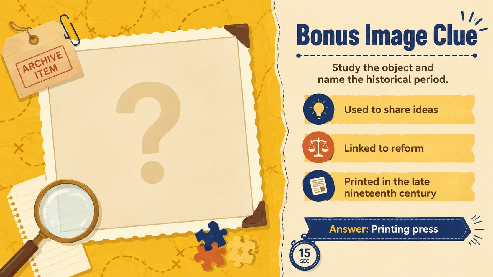 Philippines Past Quiz Challenge presentation template, slide 13