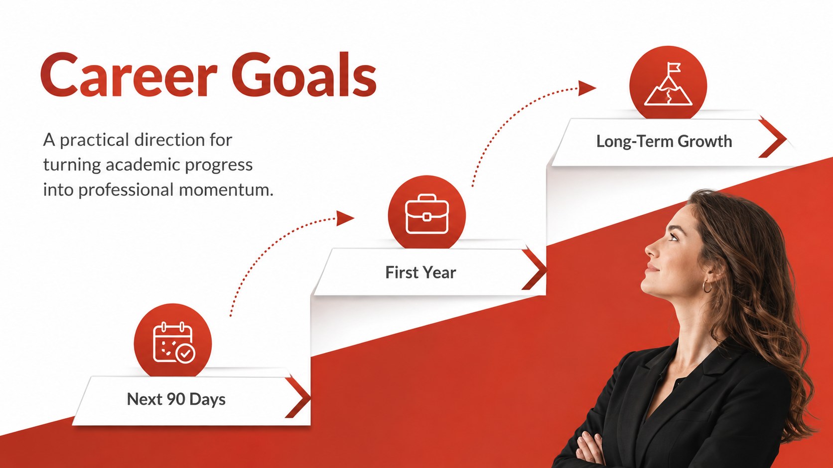 Phoenix Graduate Achievement Portfolio Slides presentation template, slide 13
