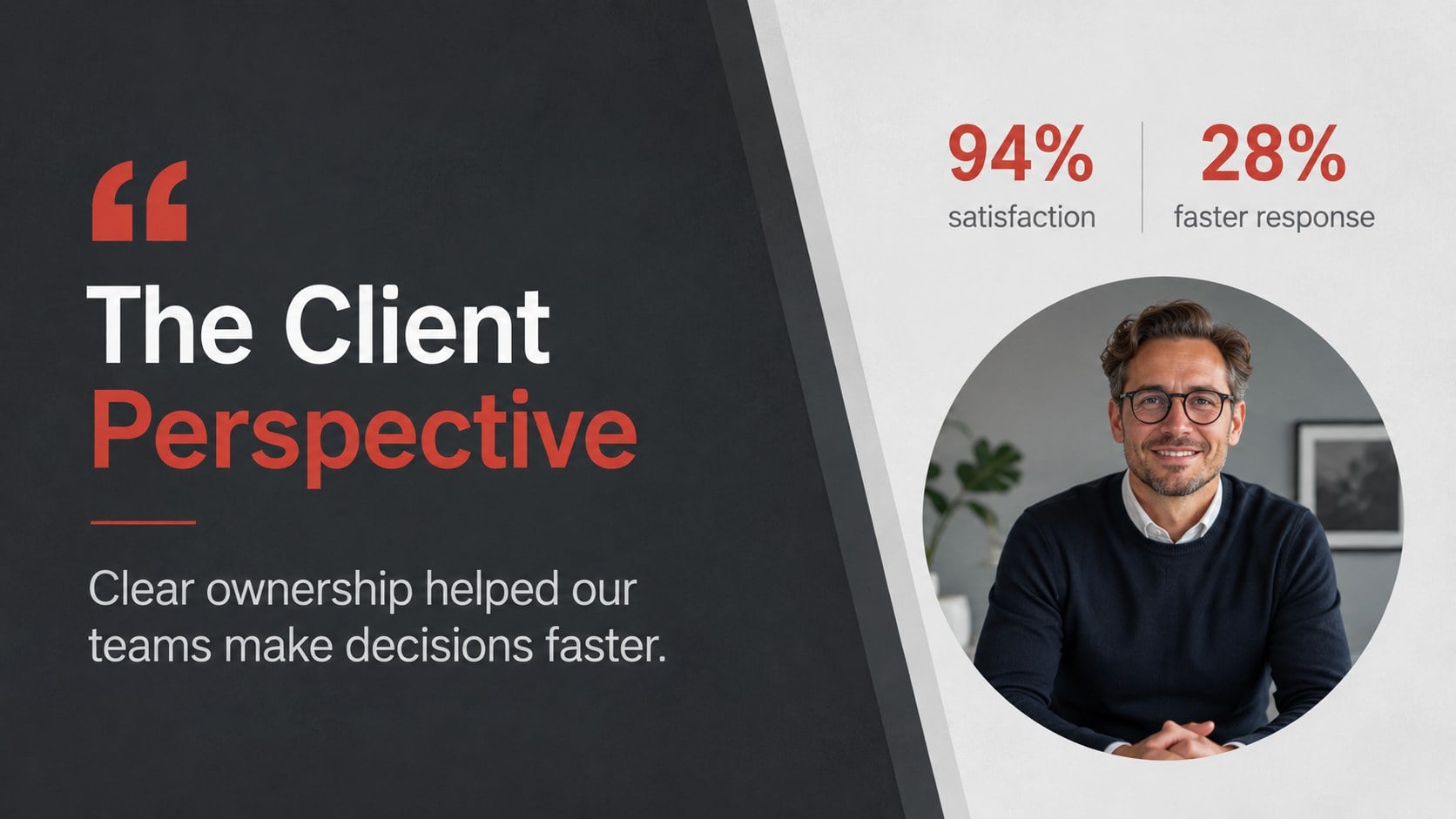 Photo-Led Corporate Report Deck presentation template, slide 11