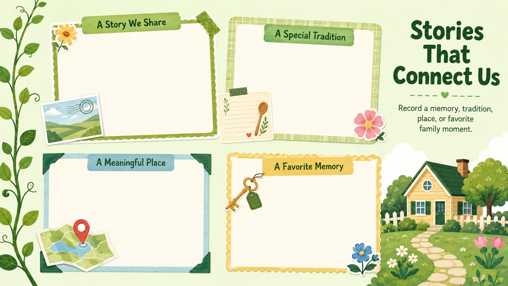 Playful Ancestry Tree Activity Slides presentation template, slide 3