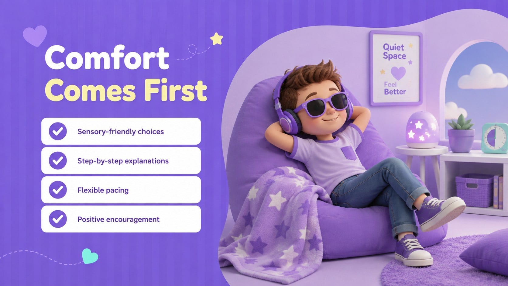 Playful Pediatric Dental Clinic Deck presentation template, slide 7