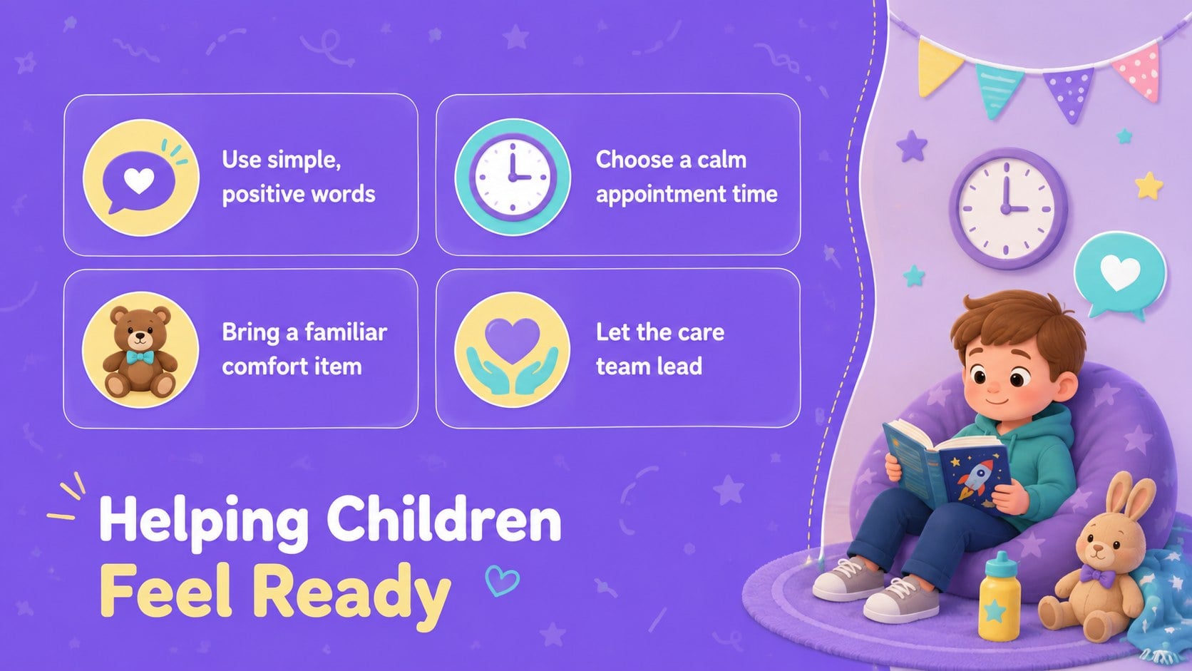 Playful Pediatric Dental Clinic Deck presentation template, slide 10