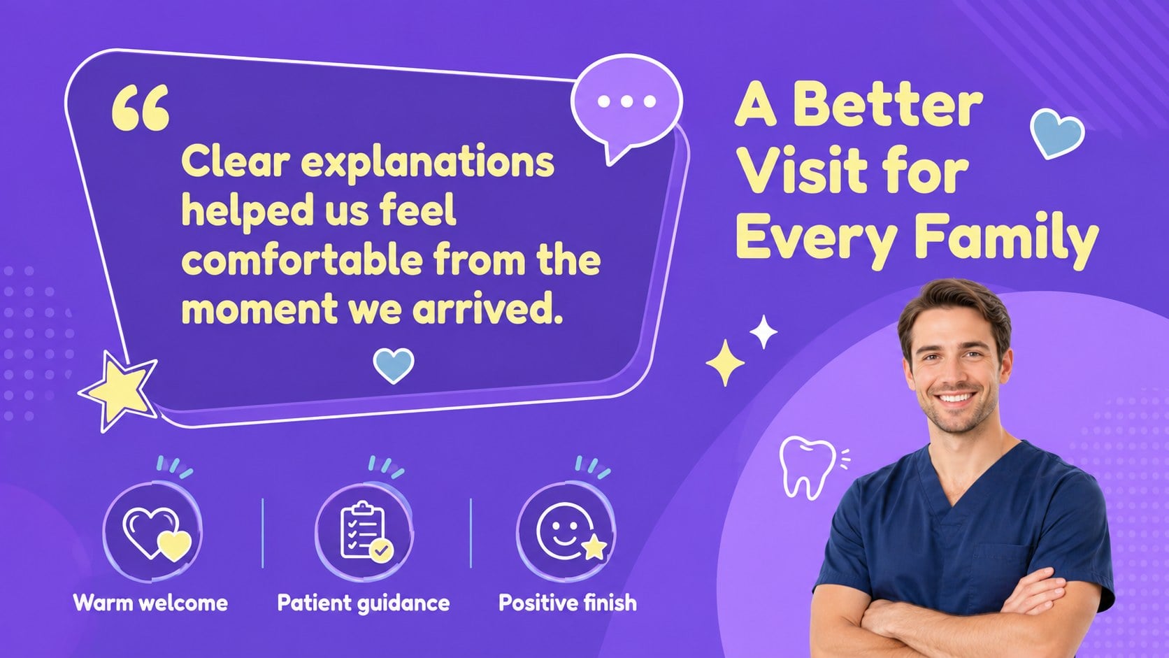 Playful Pediatric Dental Clinic Deck presentation template, slide 11