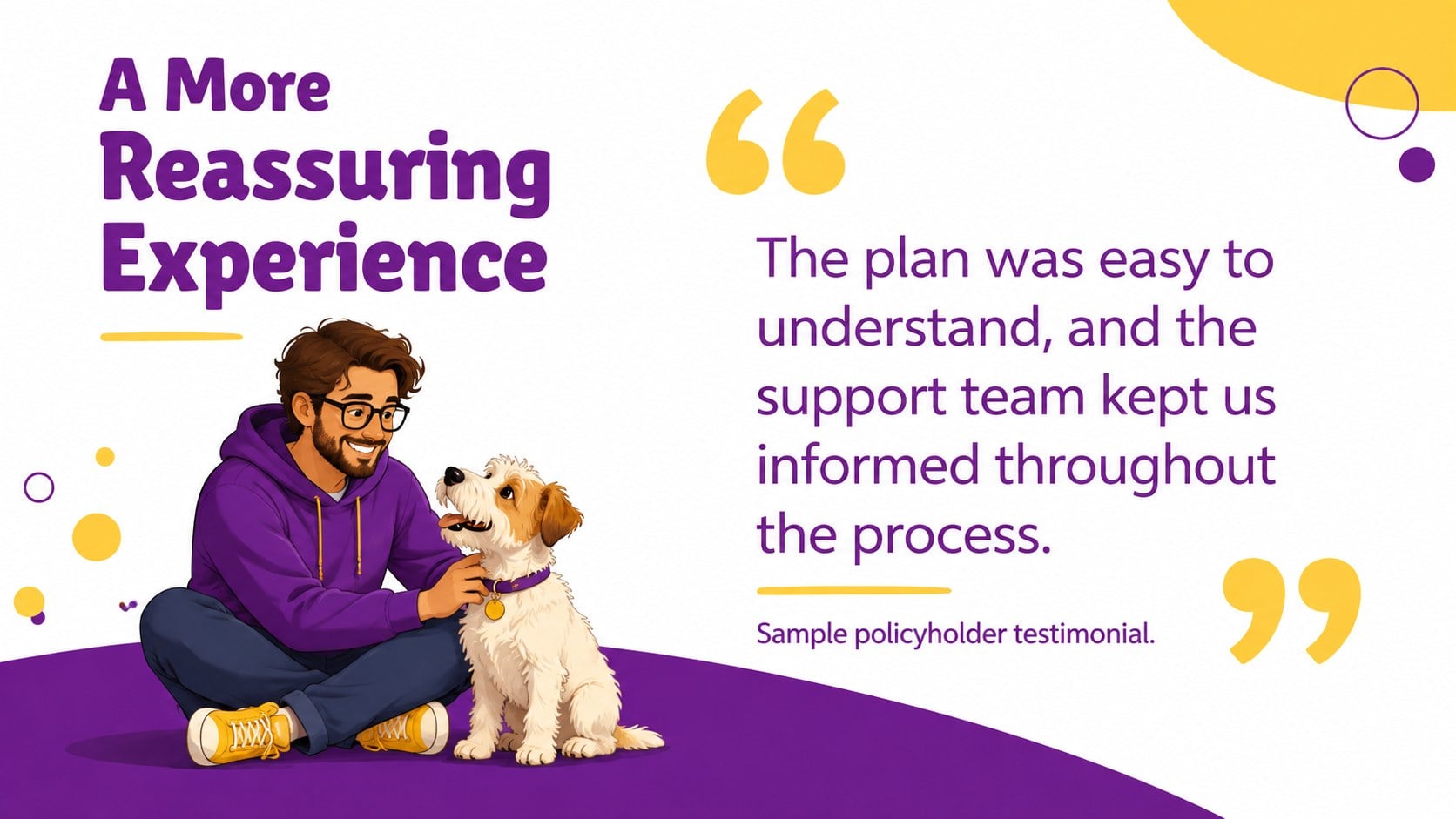 Playful Pet Coverage Brand Deck presentation template, slide 10