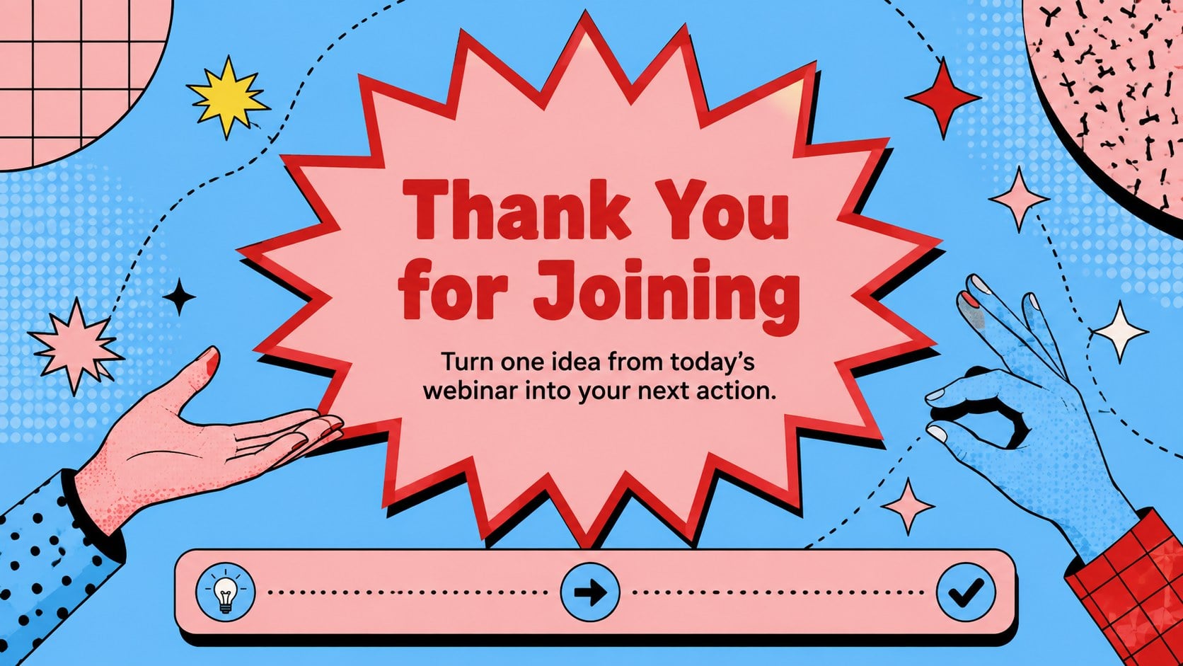 Modelo de apresentação Webinário Acadêmico em Pop Art, slide 15