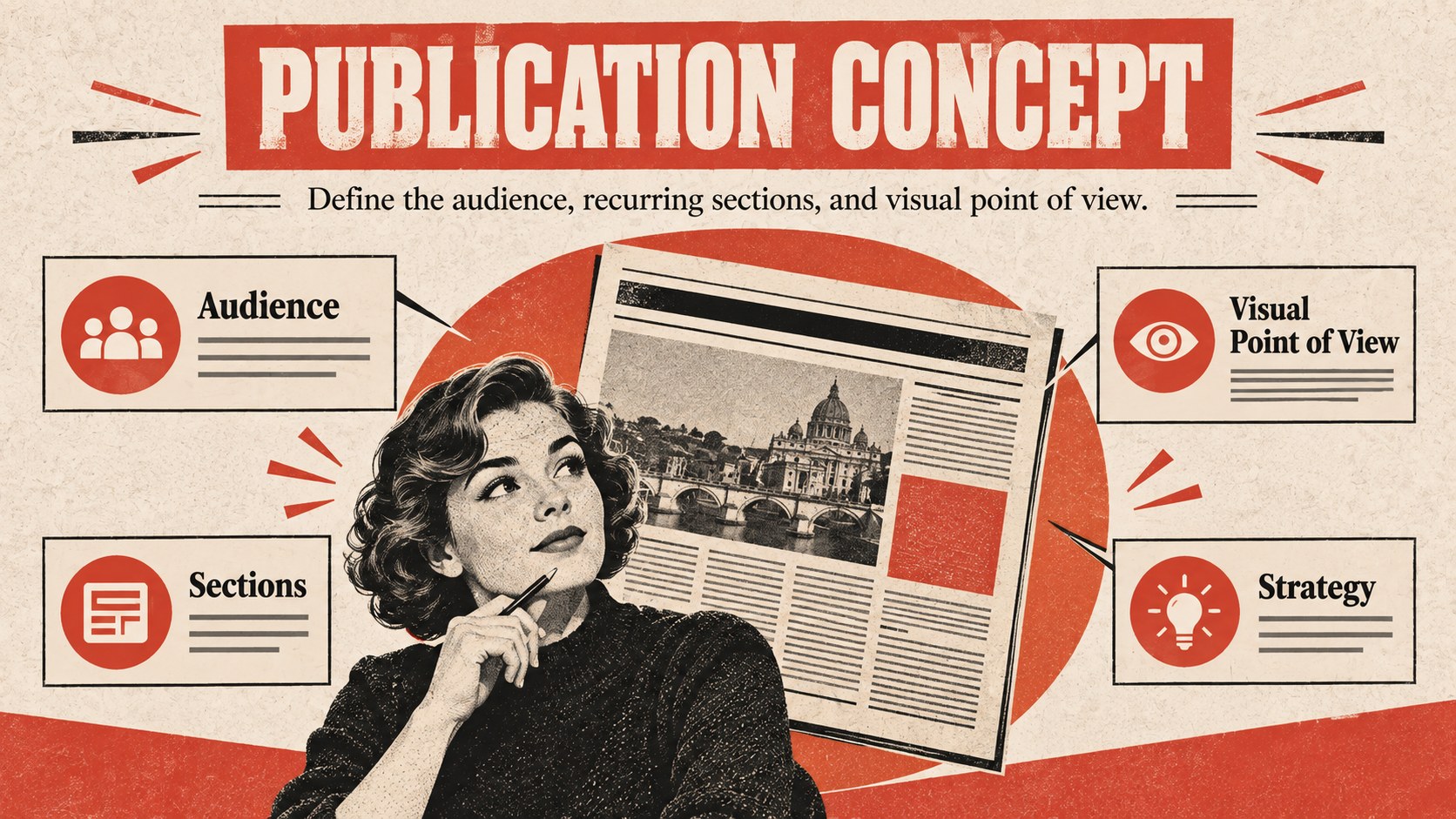 Modelo de apresentação Portfólio de Jornalismo Impresso para Comunicação, slide 8