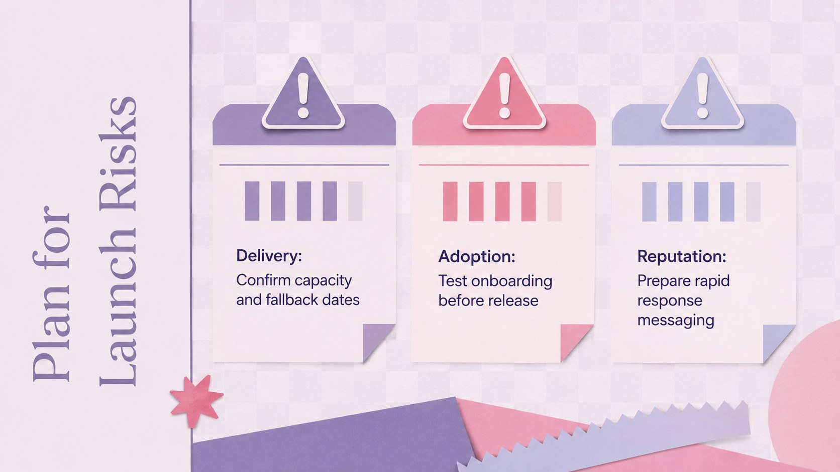 Product Launch Planning Deck presentation template, slide 13