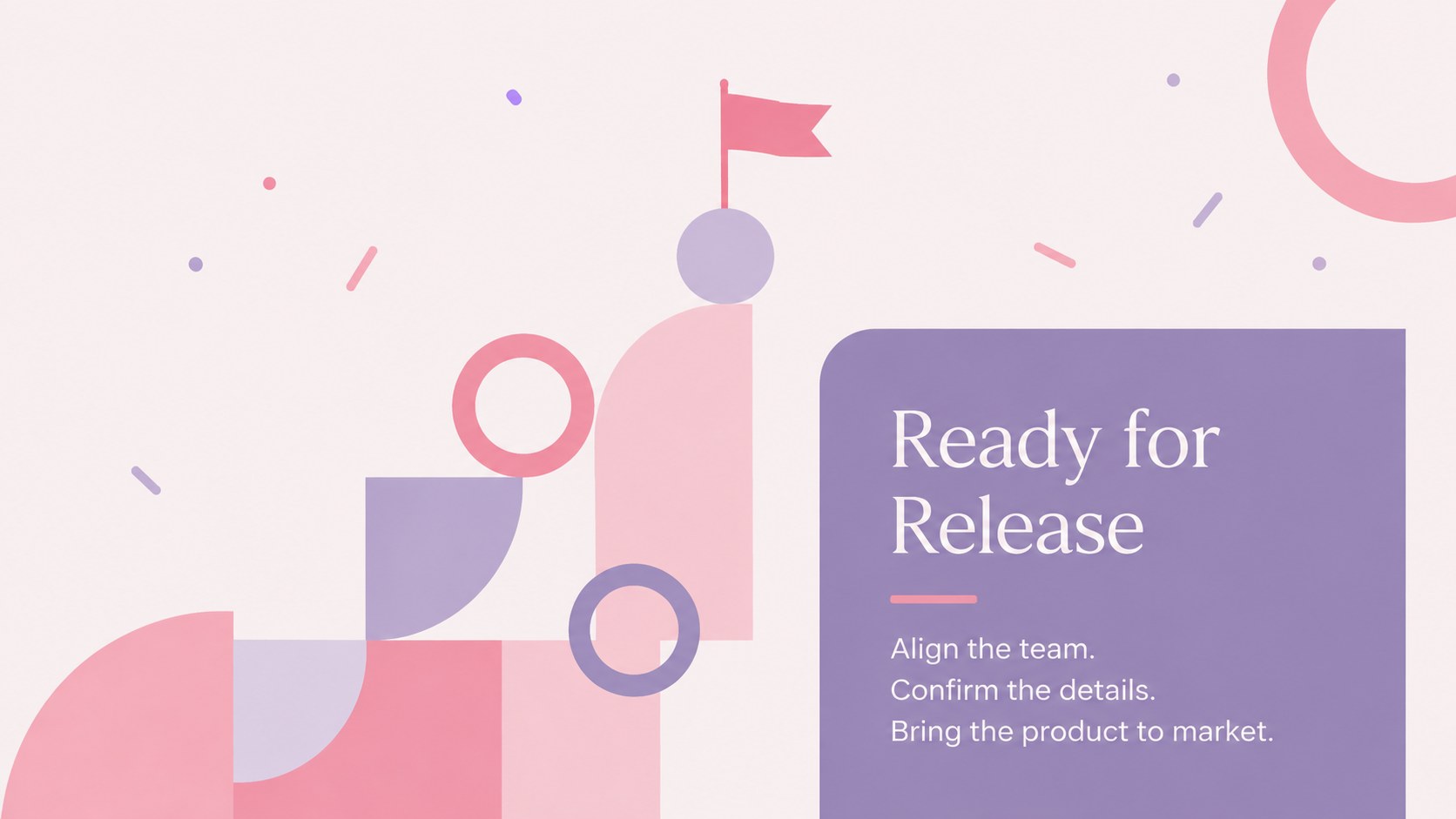 Product Launch Planning Deck presentation template, slide 15
