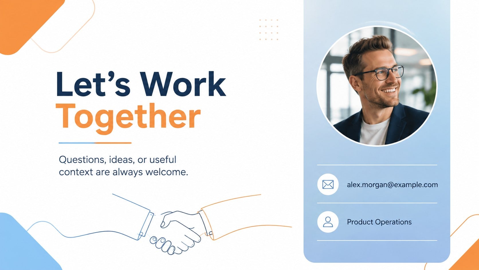 Professional New Hire Intro Deck presentation template, slide 12