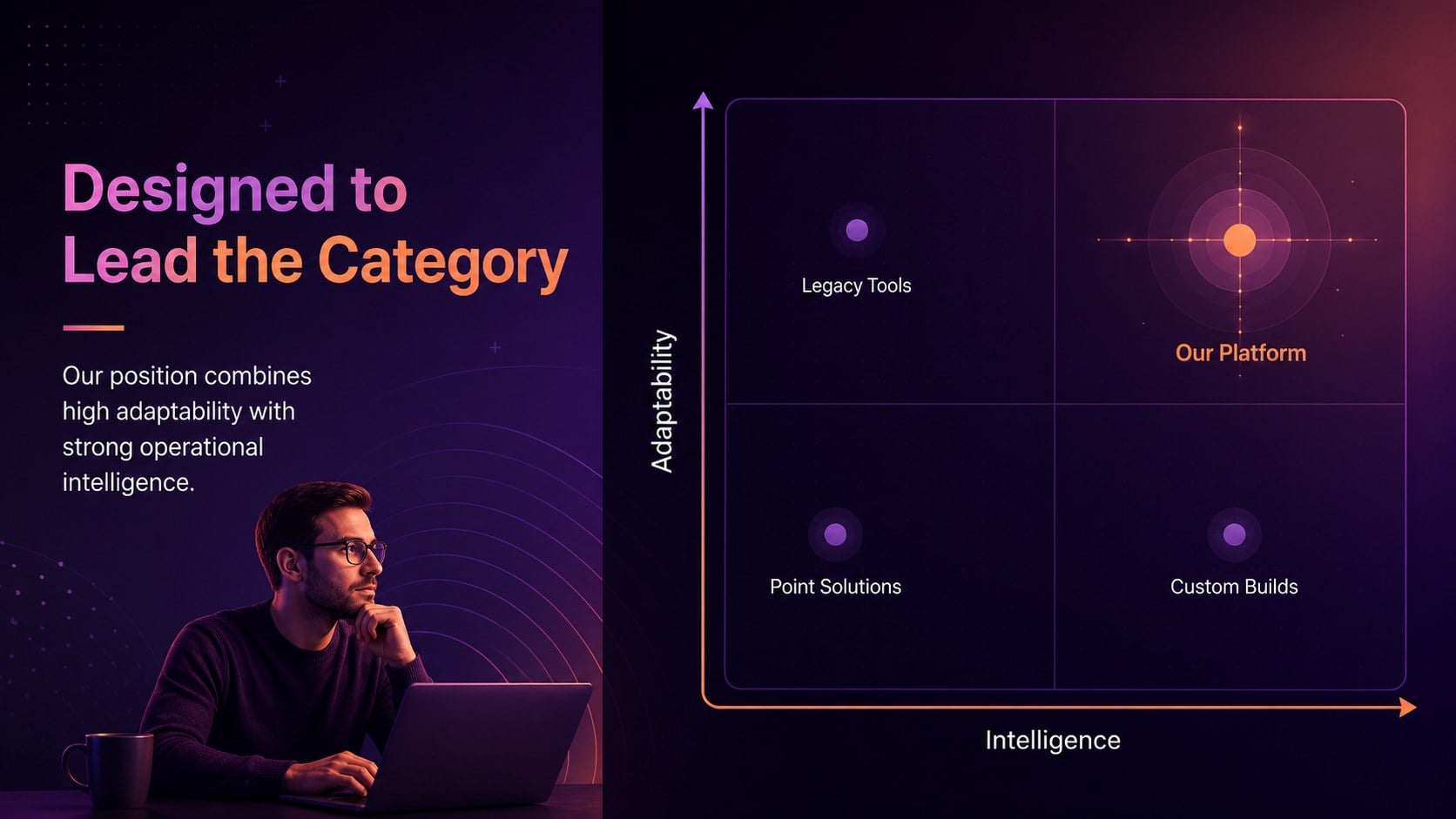 Purple Tech Strategy Slides presentation template, slide 12