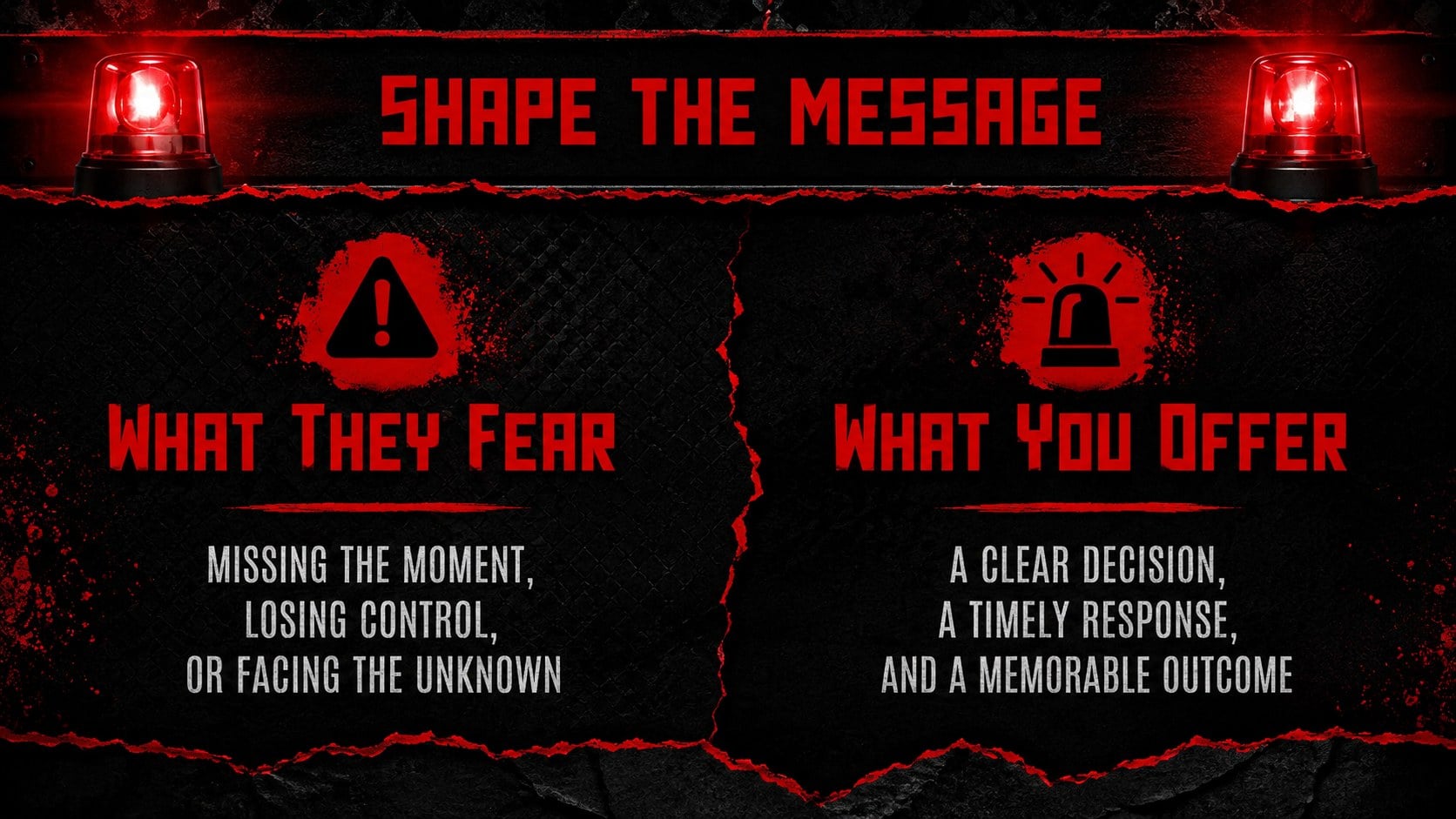 Red Trap Horror Slide Theme presentation template, slide 13