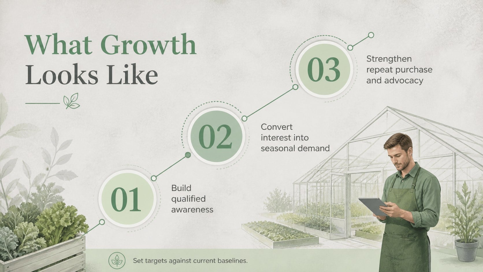 Regenerative Agriculture Brand Growth Deck presentation template, slide 7