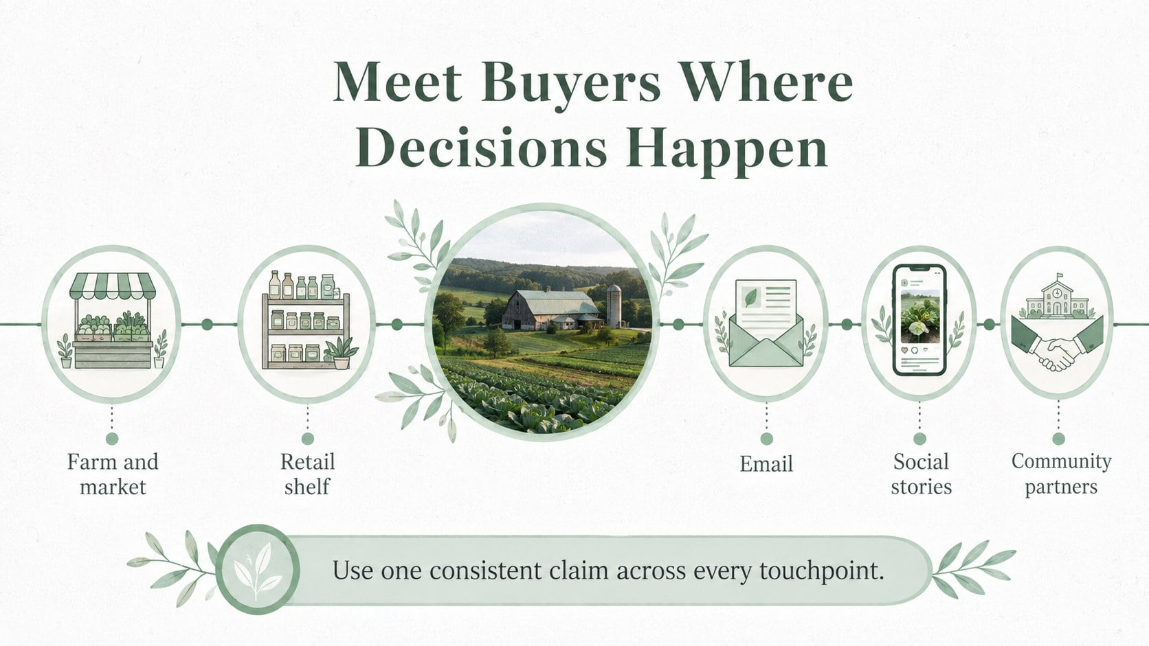 Regenerative Agriculture Brand Growth Deck presentation template, slide 9
