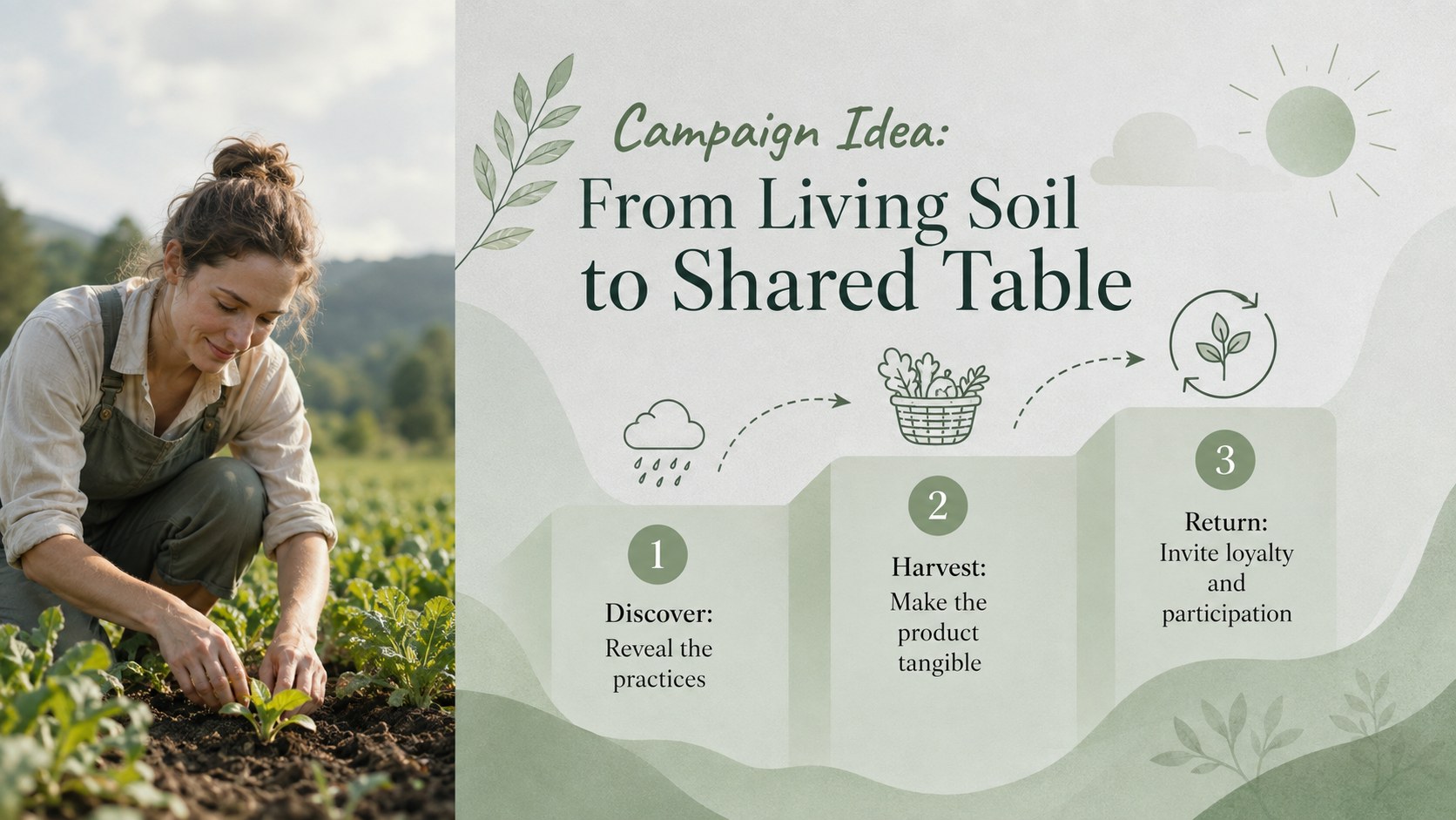Regenerative Agriculture Brand Growth Deck presentation template, slide 10
