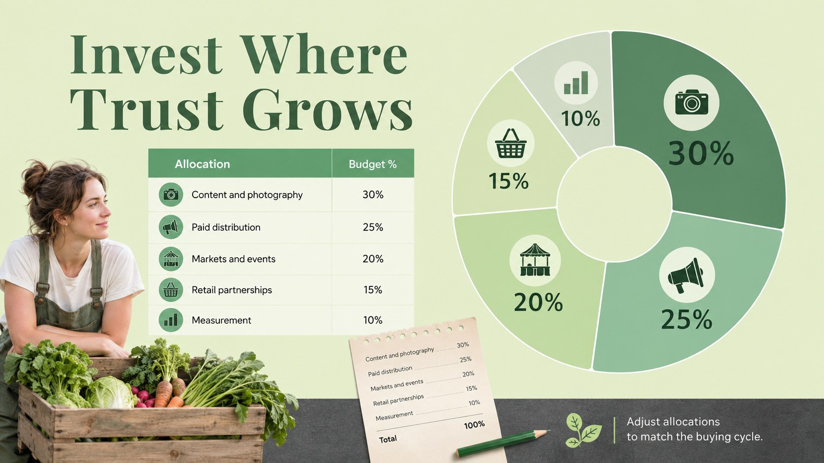 Regenerative Agriculture Brand Growth Deck presentation template, slide 14