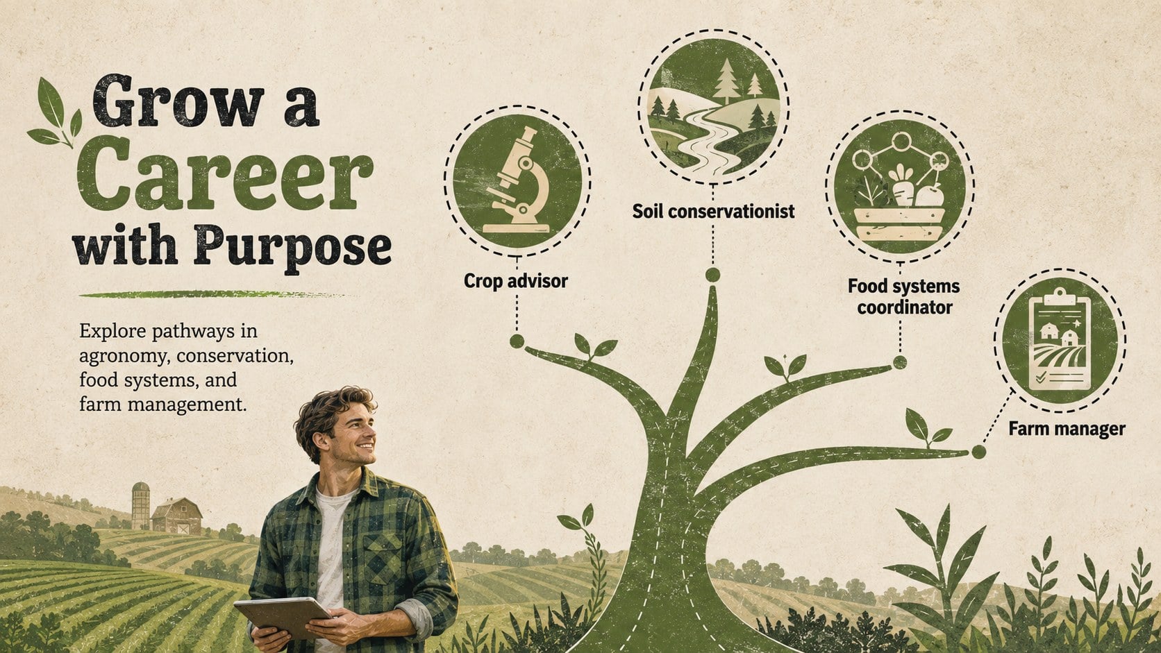 Regenerative Farming Education Deck presentation template, slide 10