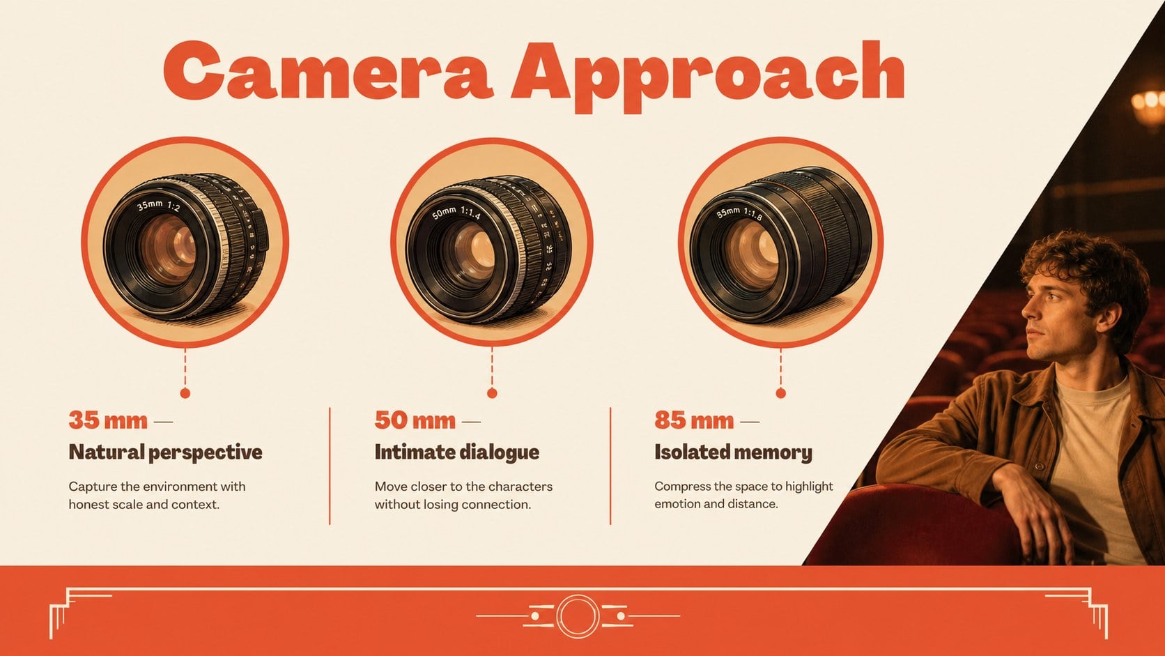 Retro Cinema Storyboard Slides presentation template, slide 10