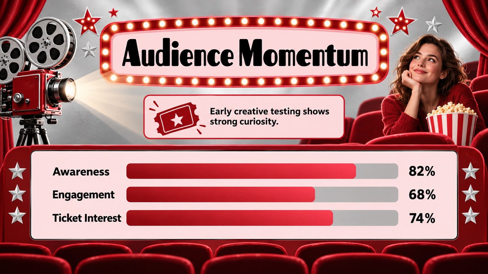 Retro Movie Storytelling Deck presentation template, slide 10