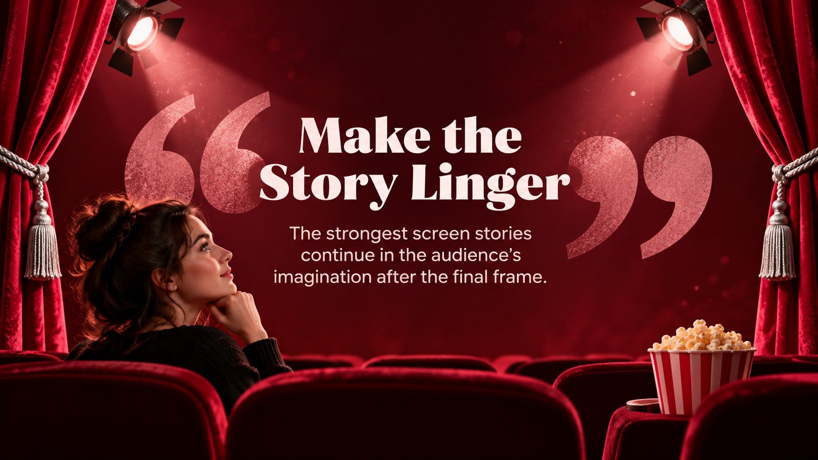 Retro Movie Storytelling Deck presentation template, slide 12