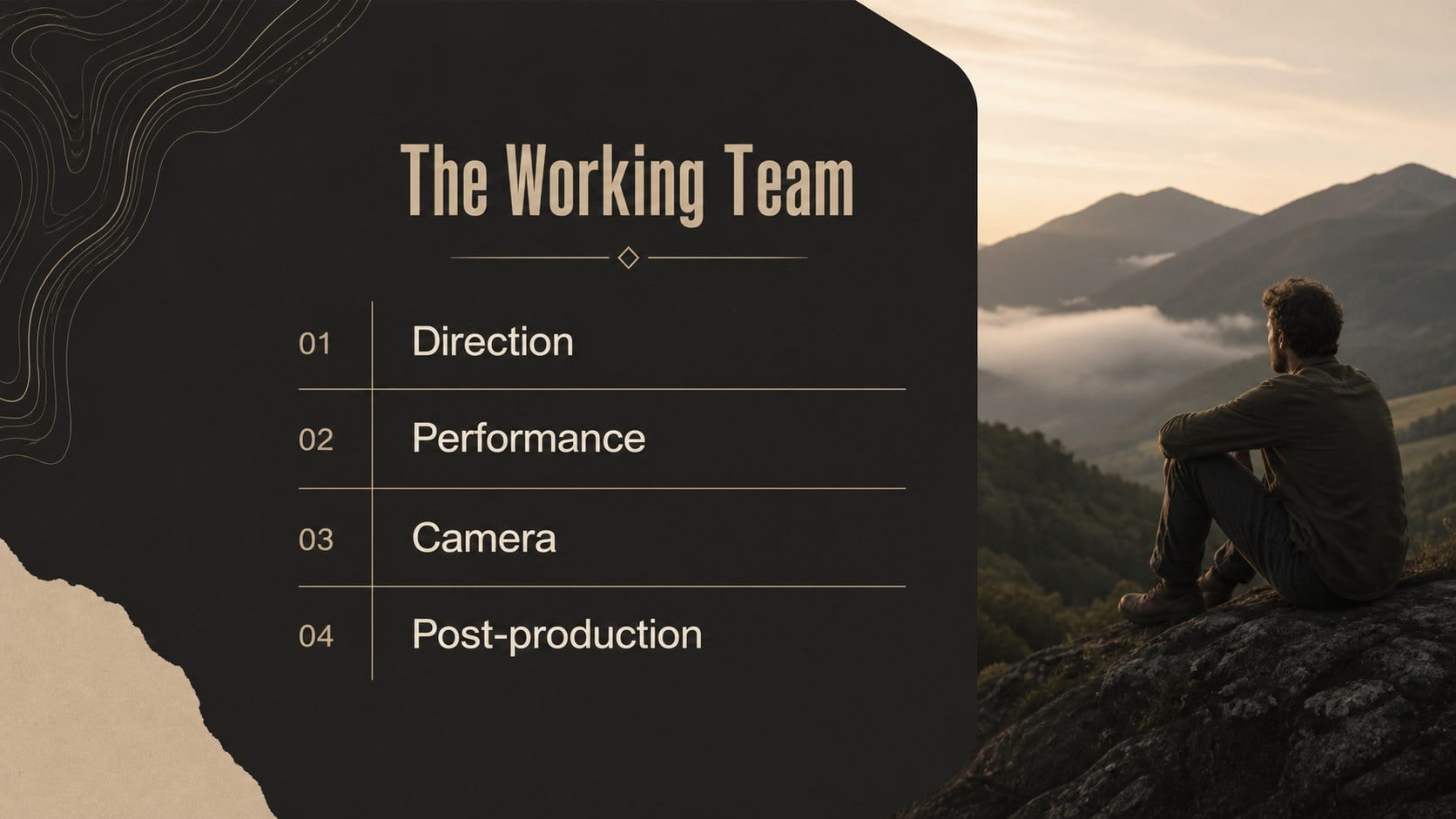 Retro Music Video Presentation Deck presentation template, slide 11