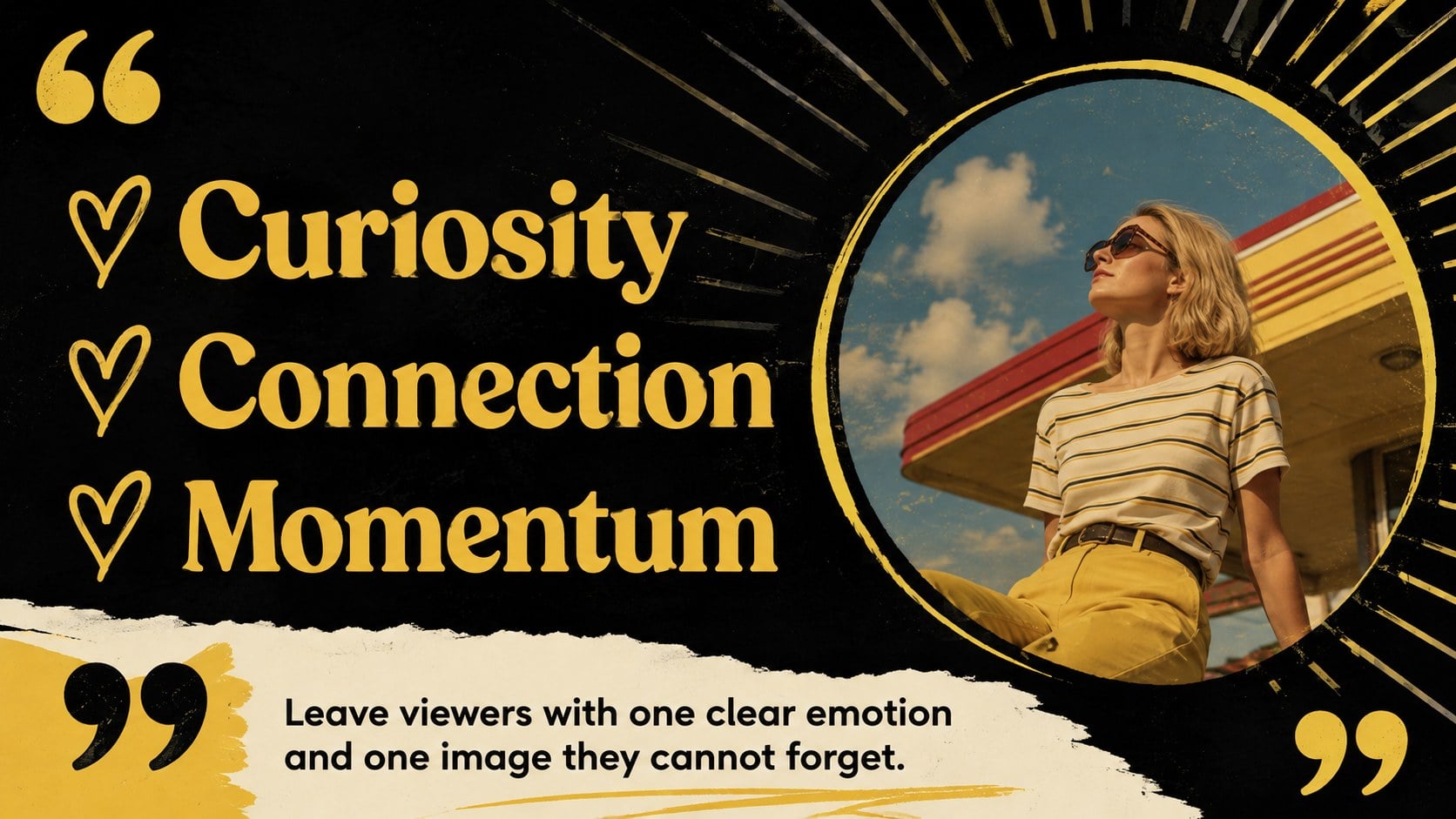 Retro Screen Storyboard Moodboard Deck presentation template, slide 12