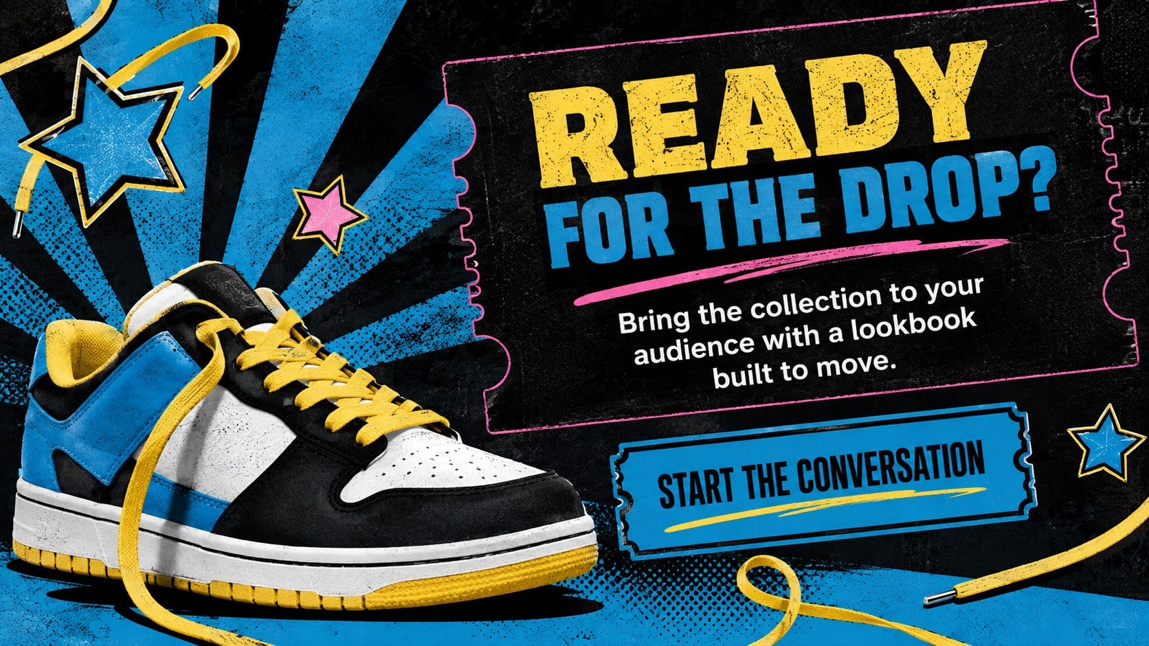 Retro Sneaker Lookbook Presentation presentation template, slide 12