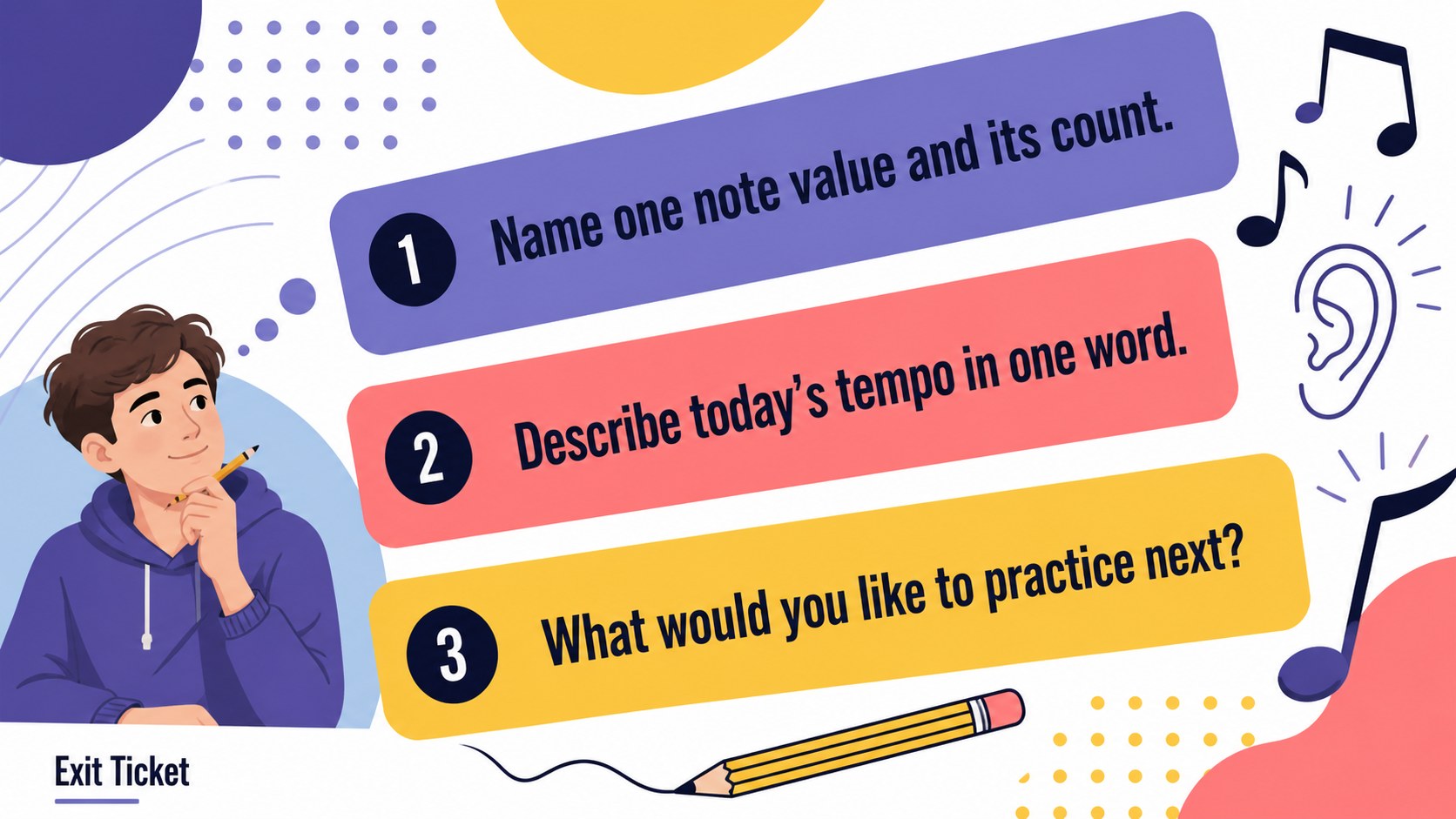 Rhythm and Theory Classroom Slides presentation template, slide 14