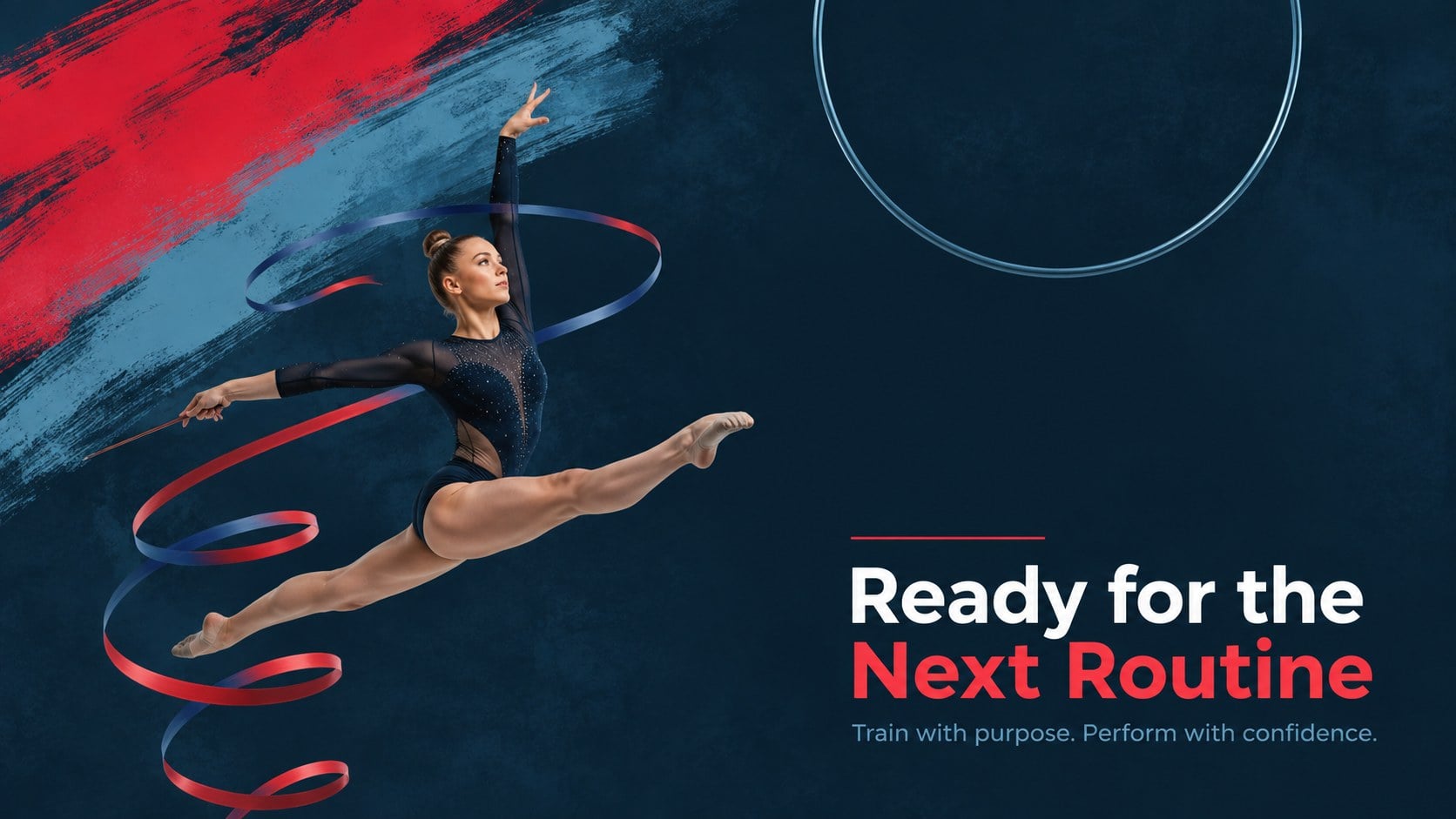 Rhythmic Gymnastics Coaching Deck presentation template, slide 15