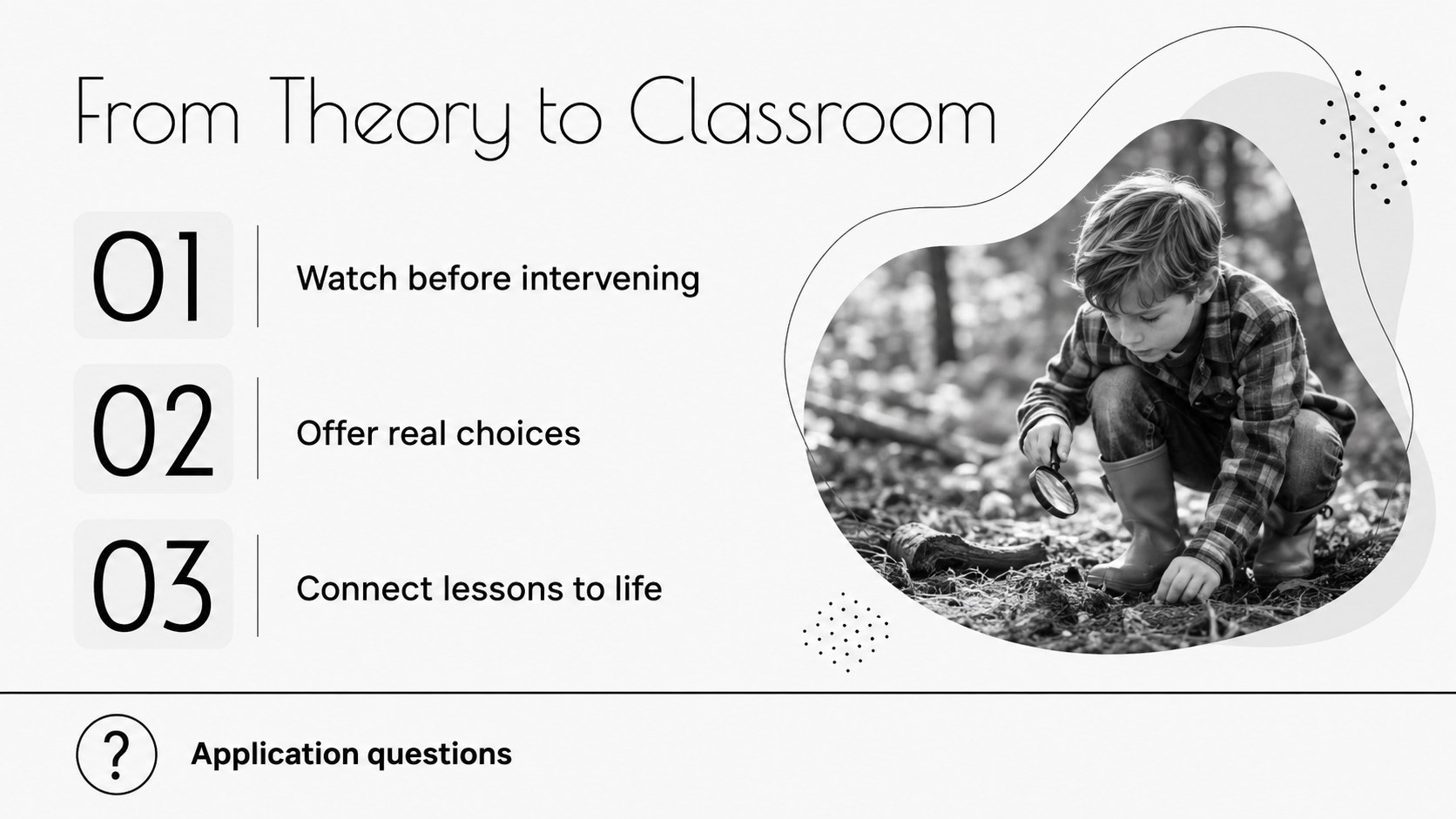 Modelo de apresentação Teoria Educacional de Rousseau, slide 8