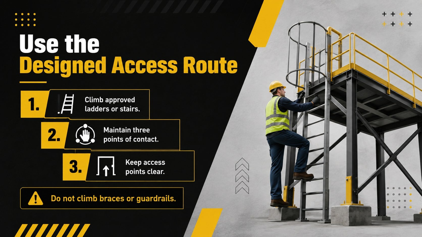 Scaffold Worksite Safety Training presentation template, slide 8
